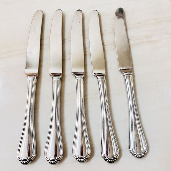 5pc ONEIDA Winter Hill Stainless Dinner Knife 9 1/2” Distinction Deluxe Canada - Picture 6 of 8